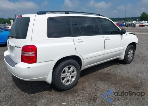 2003 Toyota Highlander V6 из США, поврежденный, VIN JTEGF21A930096145